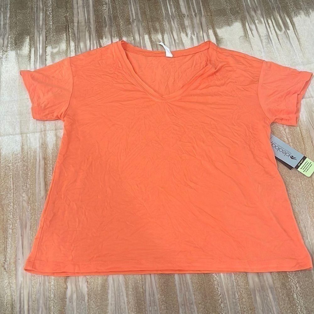 Ideology V-Neck T-Shirt-XS